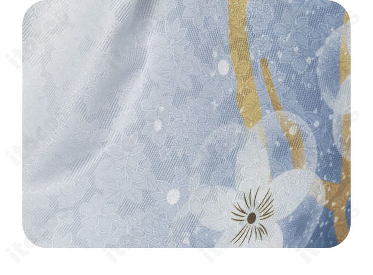 礼瀬マヨイ衣装のパターン装飾アップ。発色と柄のコントラスト