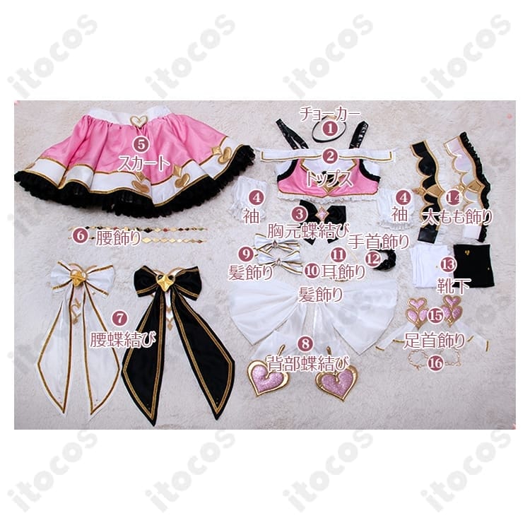 矢澤にこ グラブルコラボ3年生チーム衣装｜高発色・小物充実で撮影映えするコスプレ - 6枚目の画像