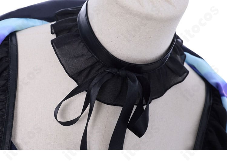 古石ビジュー 初期衣装のネックレス装飾と金具の質感アップ