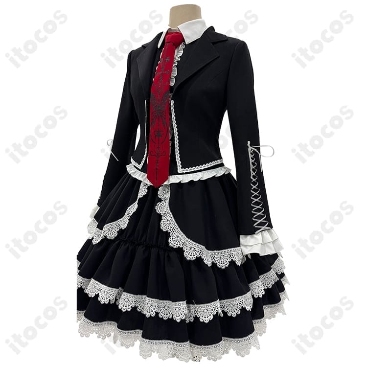 セレスティア・ルーデンベルク 通常ゴスロリ衣装｜高再現で撮影映え、イベント即戦力 - 2枚目の画像