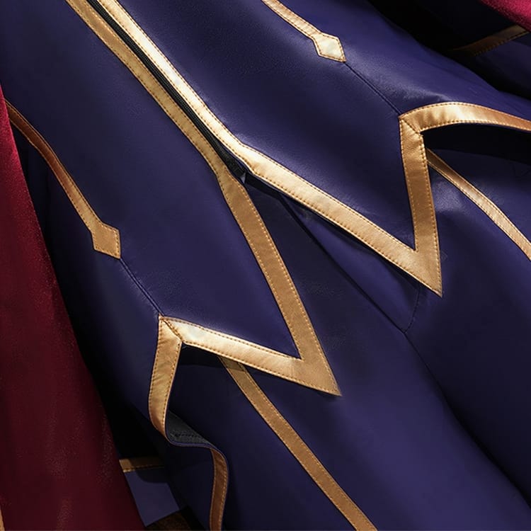 ルルーシュ・ランペルージ 黒の騎士団版 コスプレ衣装 高再現で撮影映え、イベントにも最適 - 6枚目の画像