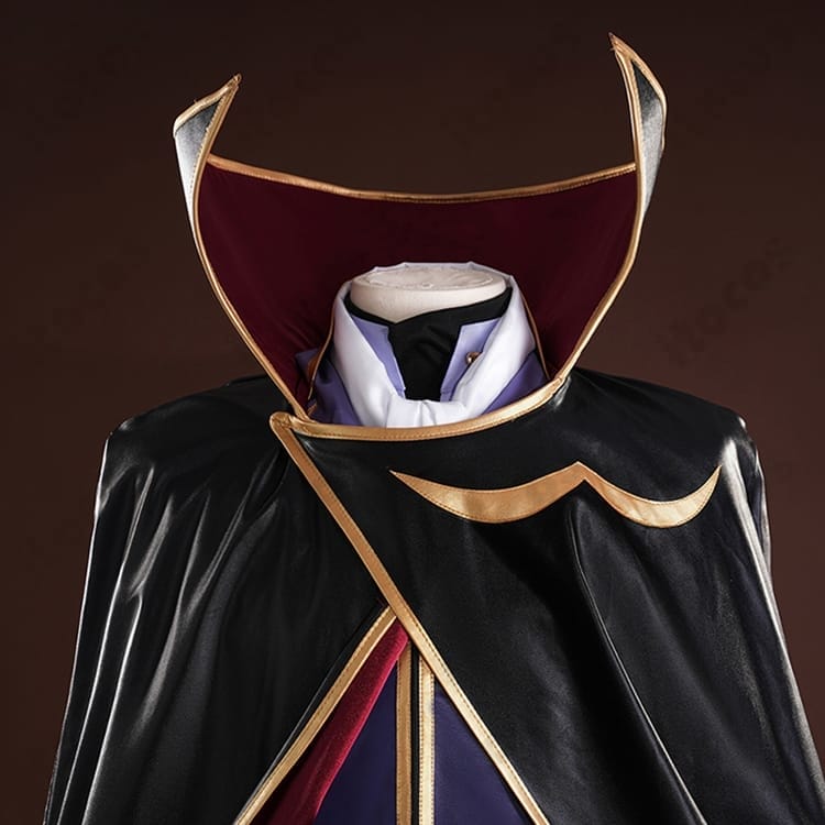 ルルーシュ・ランペルージ 黒の騎士団版 コスプレ衣装 高再現で撮影映え、イベントにも最適 - 5枚目の画像