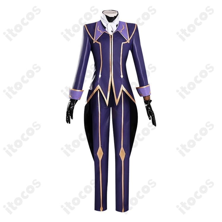 ルルーシュ・ランペルージ 黒の騎士団版 コスプレ衣装 高再現で撮影映え、イベントにも最適 - 3枚目の画像