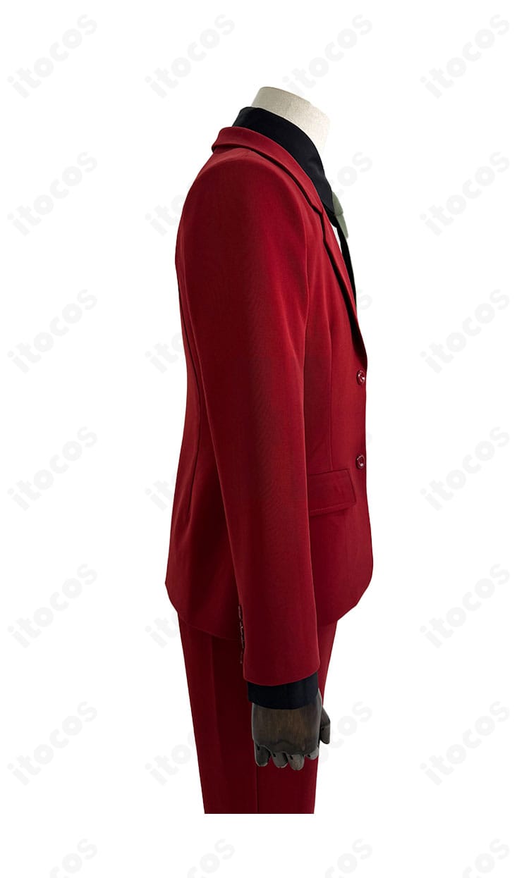 ミヒャエル・カイザー衣装の右袖ディテール、袖口の仕立てと装飾・刺繍のアップ