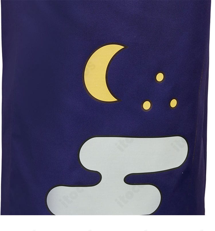 浴衣の裾まわりディテール。運動時の動きやすさとステッチの仕上げを示す画像