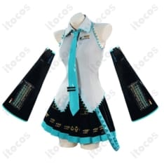 初音ミク V2版 コスプレ衣装｜忠実再現で撮影映え。長時間でも快適、イベント即戦力 - 3枚目の画像（サムネイル）