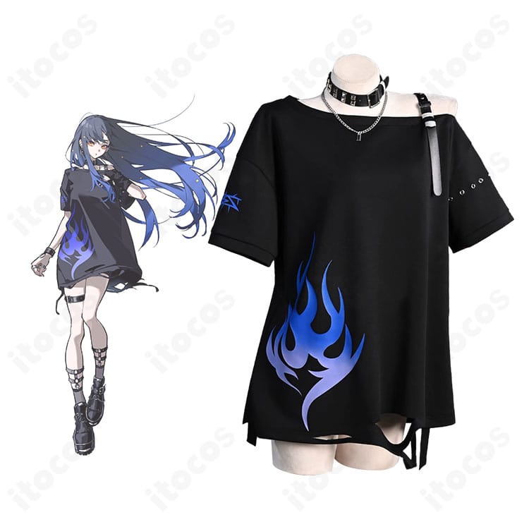 プロジェクトセカイ 白石杏の世界観と衣装を融合したコスプレ全体像。イベント・撮影会向けの高再現セット