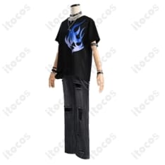 プロジェクトセカイ 東雲彰人 フューエル衣装 高忠実度で動きやすいコスプレセット - 2枚目の画像（サムネイル）