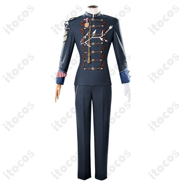 第五人格 ホセ・バーデン レストレード警部 コスプレ衣装｜高再現で撮影映え、イベントに最適 - 4枚目の画像