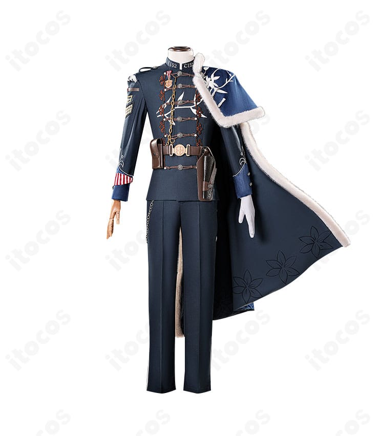 第五人格 ホセ・バーデン レストレード警部衣装の正面全身。襟章・胸飾り・チェーンなどのディテールが明瞭。