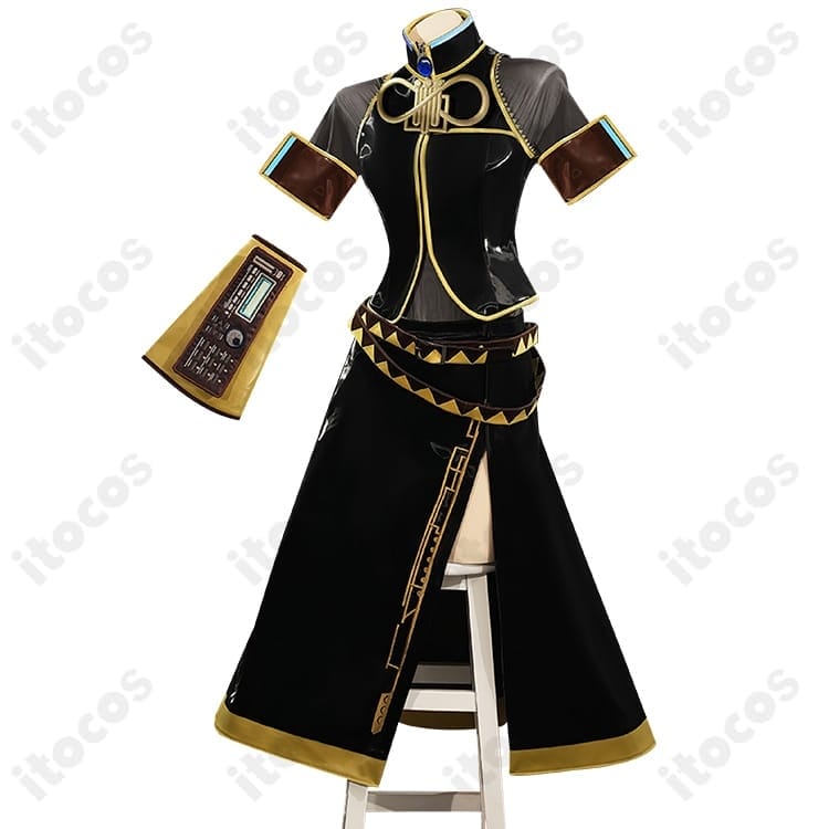 巡音ルカ コスプレ衣装｜忠実再現のステージセットで撮影・イベントに最適 - 2枚目の画像