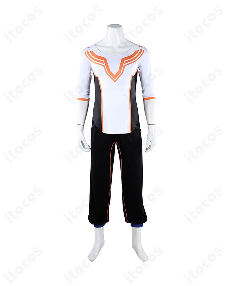 ルーク コスプレ衣装のインナートップス前面ディテール。素材感とステッチの整いを強調。