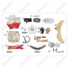 崩壊：スターレイル トリビー衣装｜高発色で華やか、翼付き造形で撮影映えするコスプレ - 4枚目の画像（サムネイル）