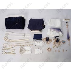 白上フブキ キング衣装コスプレ｜豪華刺繍で高再現、イベントと撮影で映える一着 - 8枚目の画像（サムネイル）