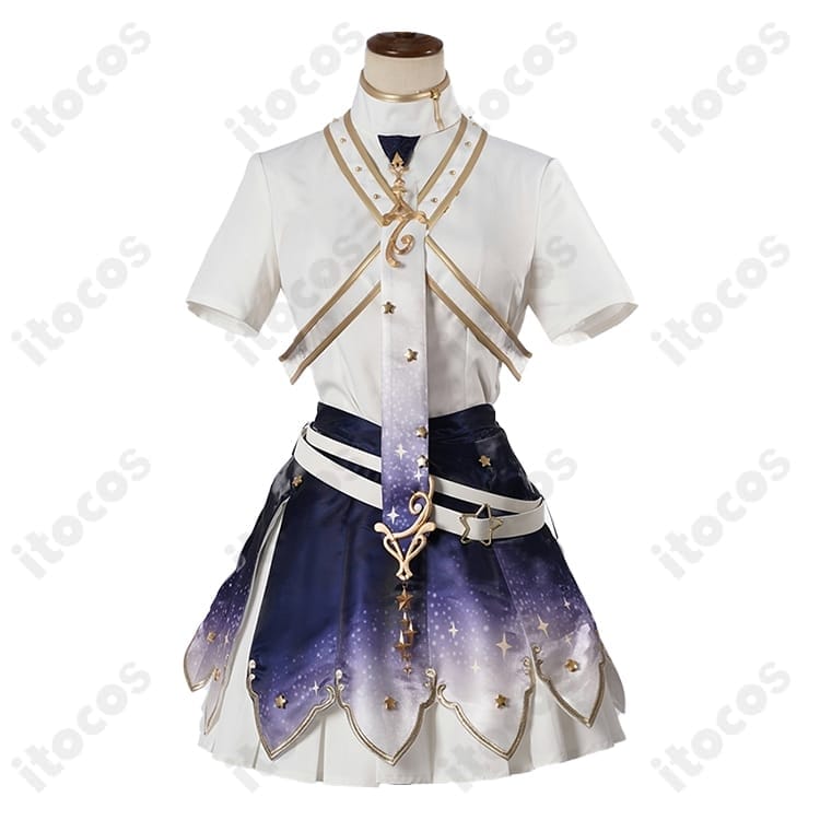 白上フブキ キング衣装コスプレ｜豪華刺繍で高再現、イベントと撮影で映える一着 - 6枚目の画像