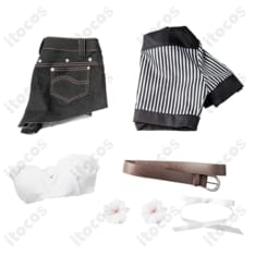 ティファ・ロックハート グラマラスホエール水着 高再現で動きやすいコスプレ衣装 - 7枚目の画像（サムネイル）