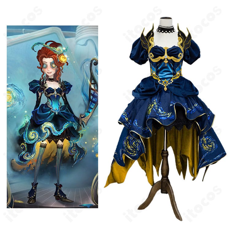 第五人格 弓使い（ブリュンヒルド・ウェルフ）場違いなウェルフ衣装を着用した全身イメージ。キャラクターの雰囲気を忠実に再現したコスプレショット。