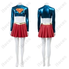 スーパーガール（カーラ・ゾー＝エル）コスプレ衣装 高発色で快適、イベントと撮影で映える一着 - 5枚目の画像（サムネイル）