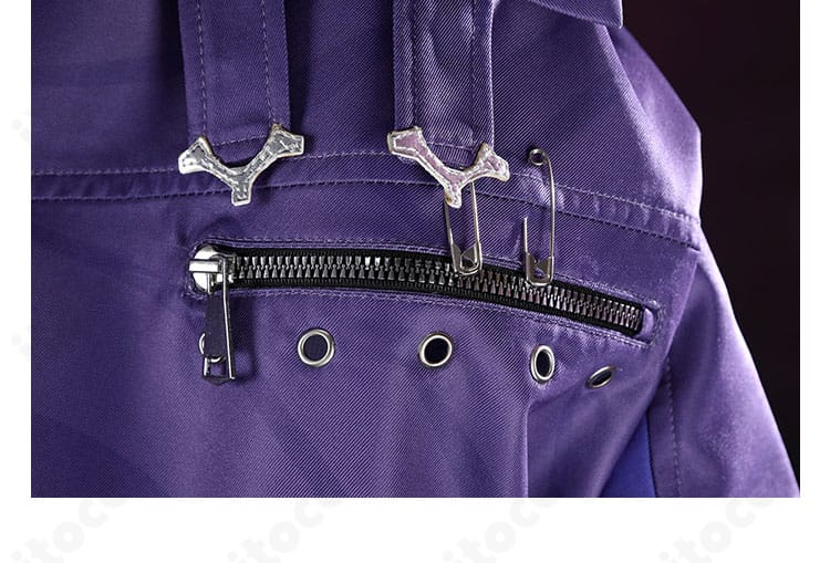 NU:カーニバル 玖夜 コスプレ ポケット装飾｜機能的配置と金具の再現度