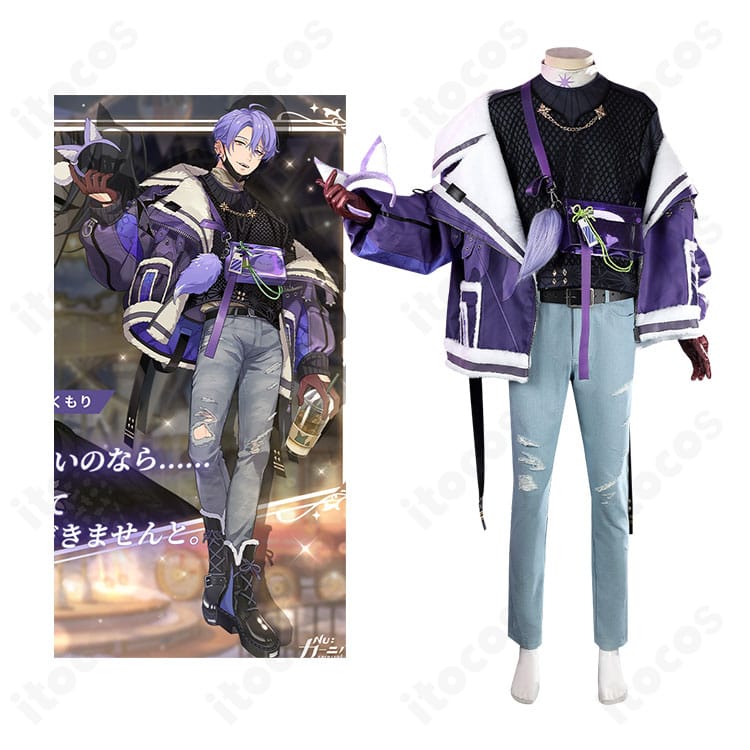 NU:カーニバル 玖夜『雪の夜のぬくもり』コスプレ着用例｜世界観を再現した冬仕様スタイリング