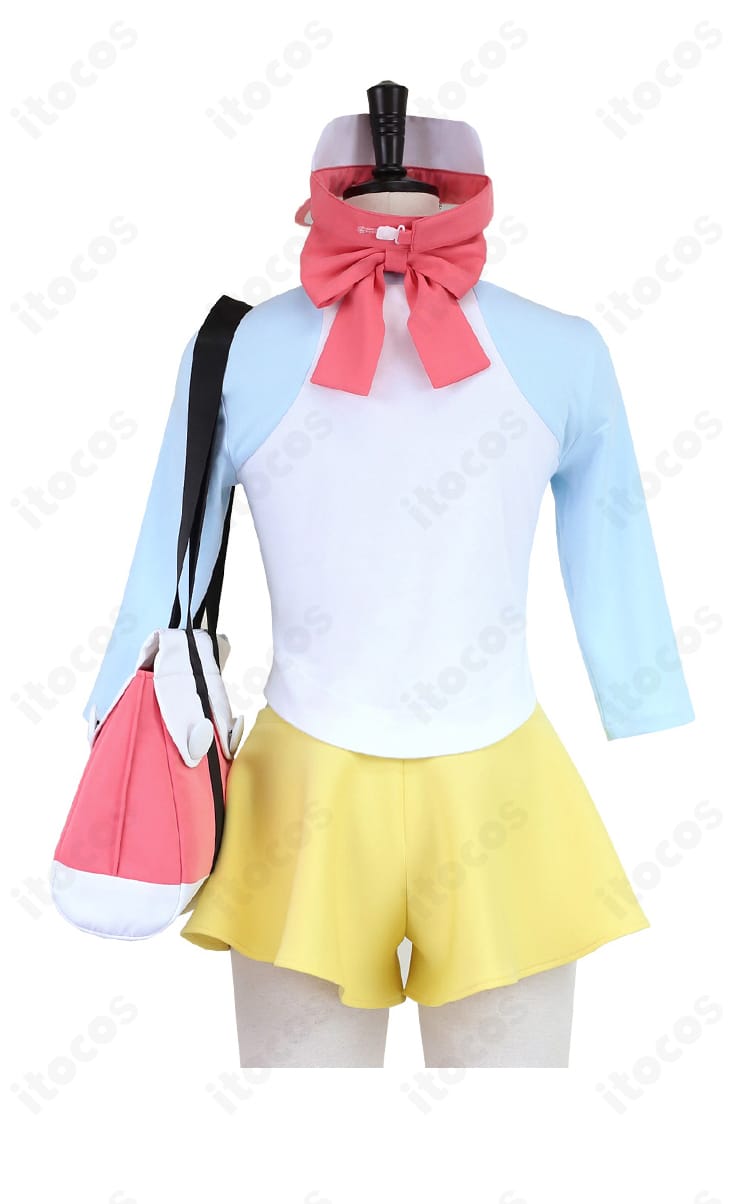 ポケットモンスター ブラック2・ホワイト2 メイのコスプレ衣装 背面。バックスタイルのディテールを確認できるカット