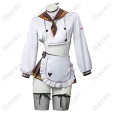 勝利の女神：NIKKE ブレッディ コスプレ衣装 メイド風 高再現で撮影映え、イベントに最適 - 1枚目の画像（サムネイル）