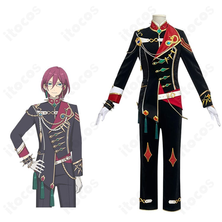 あんさんぶるスターズ！！Eden（乱凪砂・巴日和・漣ジュン・七種茨）のウロボロス衣装フル着用例。高再現のコスプレ衣装。