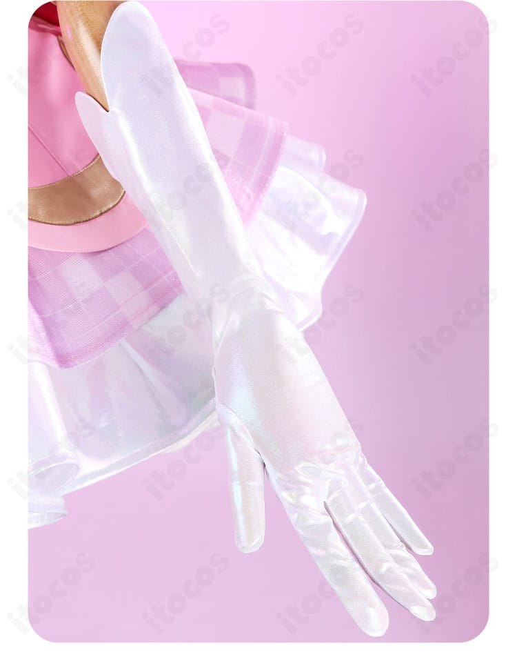 ジュノ コスプレ衣装 手袋の装飾とカッティングの詳細