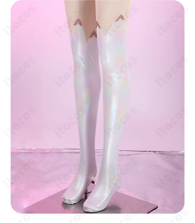 ジュノ コスプレ衣装 ブーツデザインの装飾とカラーリング