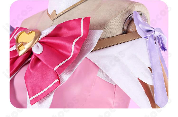 ジュノ コスプレ衣装 側面の装飾ディテールと配色バランス