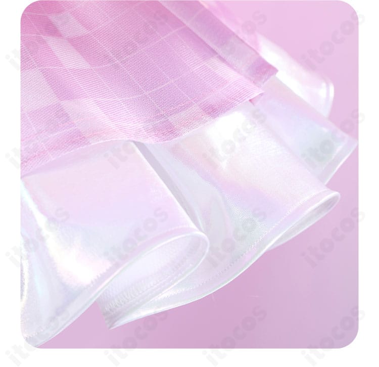 ジュノ コスプレ衣装 スカート裾のディテールとボリューム感