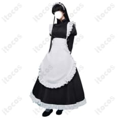 古見さんは、コミュ症です。古見硝子 メイド服｜高再現度で軽やか、イベント・撮影に最適 - 2枚目の画像（サムネイル）