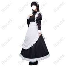 古見さんは、コミュ症です。古見硝子 メイド服｜高再現度で軽やか、イベント・撮影に最適 - 3枚目の画像（サムネイル）