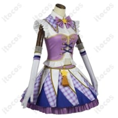 アイカツ！紫吹蘭 Soleil コスプレ衣装。高再現で動きやすく、イベント＆撮影に活躍 - 2枚目の画像（サムネイル）