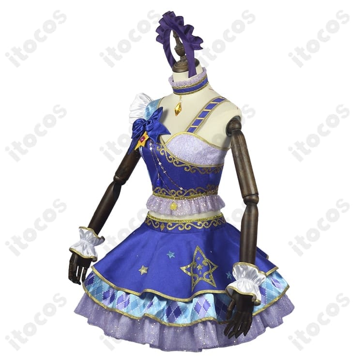アイカツ！桜庭ローラ ブルースターコーデ 高再現コスプレ衣装｜動きやすく撮影・イベントに最適 - 2枚目の画像