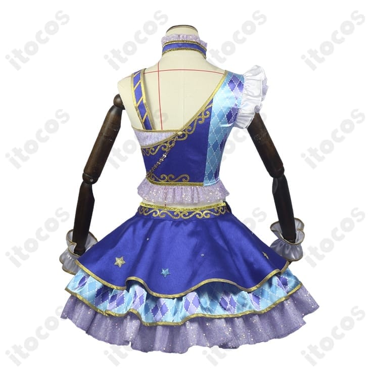アイカツ！桜庭ローラ ブルースターコーデ 高再現コスプレ衣装｜動きやすく撮影・イベントに最適 - 4枚目の画像