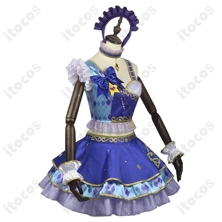 アイカツ！桜庭ローラ ブルースターコーデ 高再現コスプレ衣装｜動きやすく撮影・イベントに最適 - 3枚目の画像