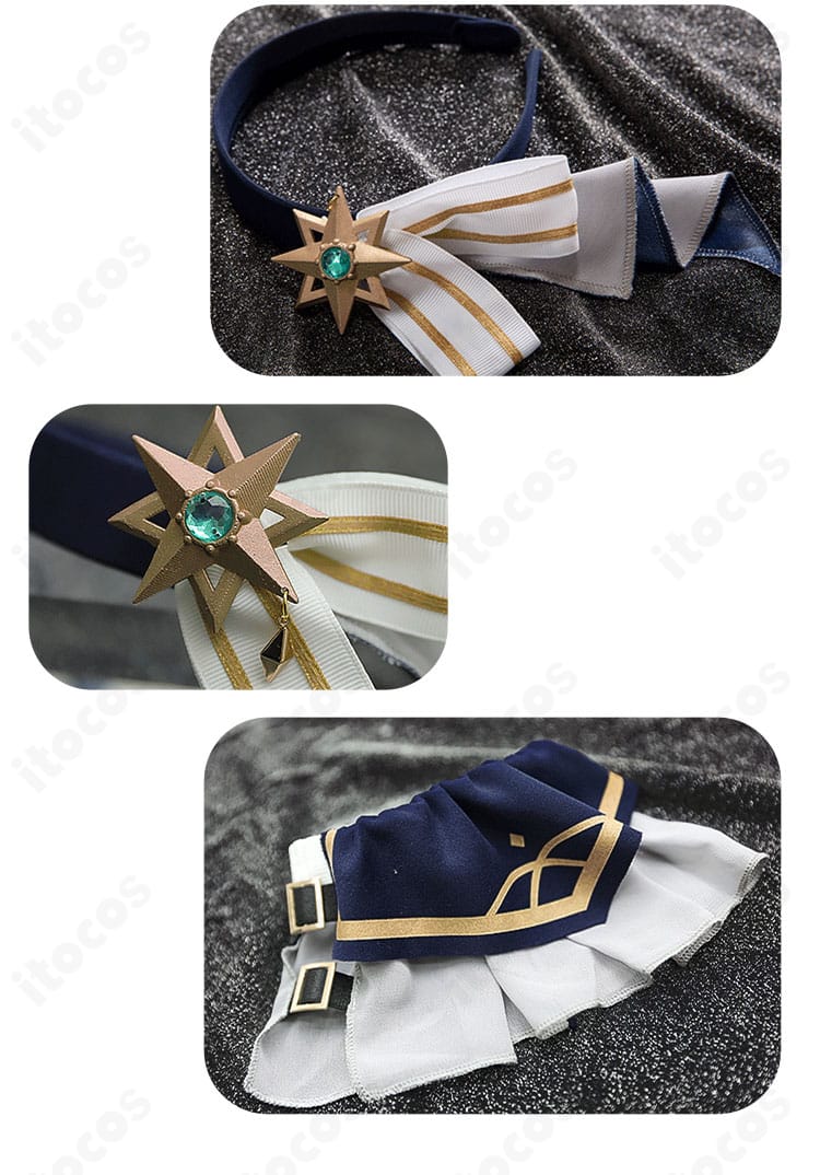 草薙寧々 フィエ・シュヴァリエ衣装 カチューシャ等ヘアアクセと小物ディテール画像