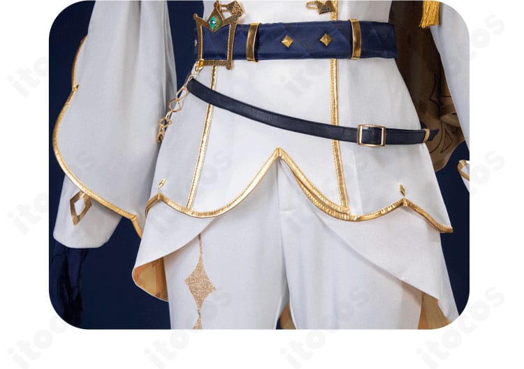 草薙寧々 フィエ・シュヴァリエ衣装 裾飾りのディテール。端処理と装飾パーツの仕上がりが分かる画像