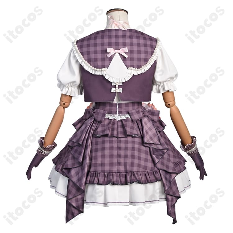 プロジェクトセカイ 桃井愛莉 4周年MMJ衣装 高発色で華やか、撮影映えするコスプレセット - 2枚目の画像