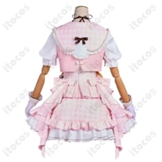 プロジェクトセカイ 花里みのり 4周年衣装コスプレ 高再現で華やか、イベント映え抜群 - 2枚目の画像（サムネイル）