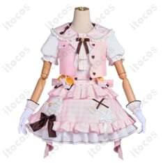 プロジェクトセカイ 花里みのり 4周年衣装コスプレ 高再現で華やか、イベント映え抜群 - 1枚目の画像（サムネイル）