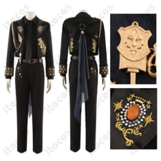 ツイステッドワンダーランド 5周年記念衣装 全寮対応 高再現・快適設計のコスプレ一式 - 6枚目の画像（サムネイル）