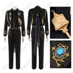 ツイステッドワンダーランド 5周年記念衣装 全寮対応 高再現・快適設計のコスプレ一式 - 7枚目の画像（サムネイル）