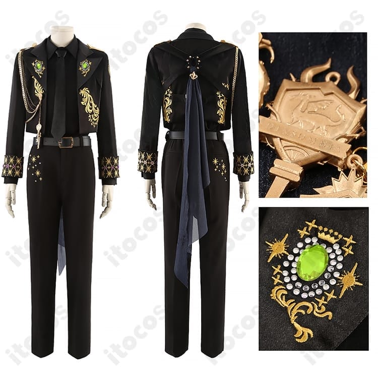 ツイステッドワンダーランド 5周年記念衣装 全寮対応 高再現・快適設計のコスプレ一式 - 8枚目の画像