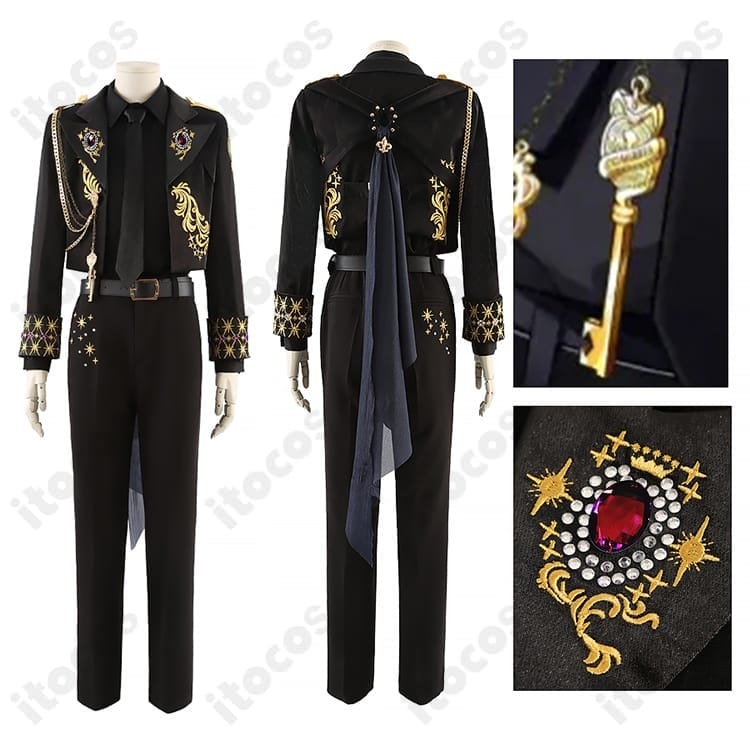 ツイステッドワンダーランド 5周年記念衣装 全寮対応 高再現・快適設計のコスプレ一式 - 5枚目の画像