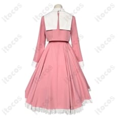 カードキャプターさくら 大道寺知世 ピンクワンピース 高再現コスプレ｜軽やかで撮影向け・送料無料 - 2枚目の画像（サムネイル）