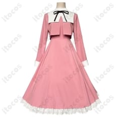 カードキャプターさくら 大道寺知世 ピンクワンピース 高再現コスプレ｜軽やかで撮影向け・送料無料 - 1枚目の画像（サムネイル）