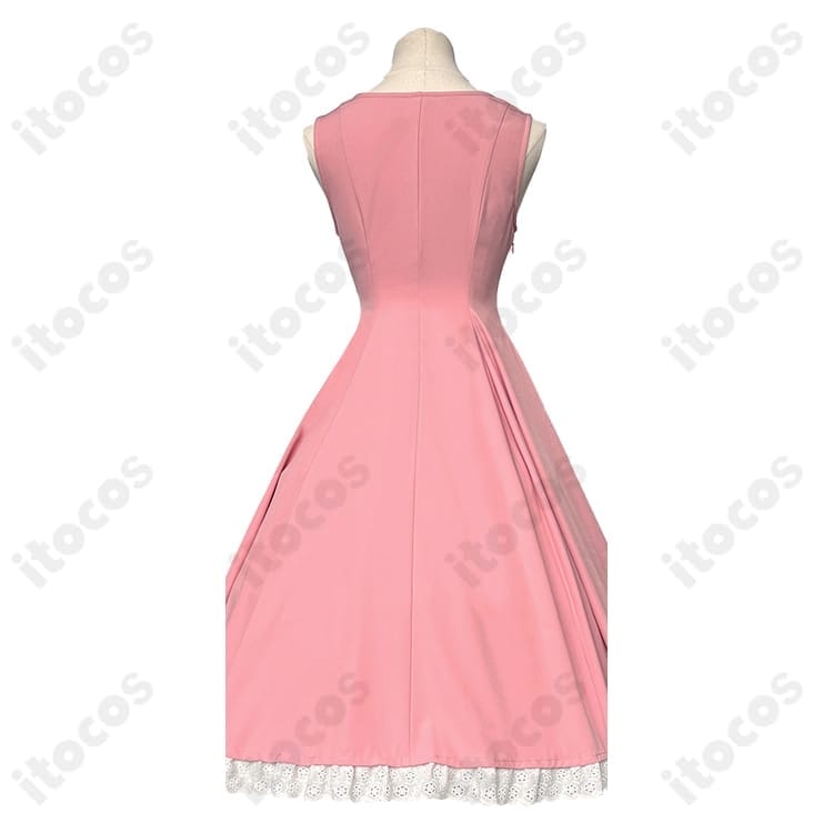 カードキャプターさくら 大道寺知世 ピンクワンピース 高再現コスプレ｜軽やかで撮影向け・送料無料 - 6枚目の画像