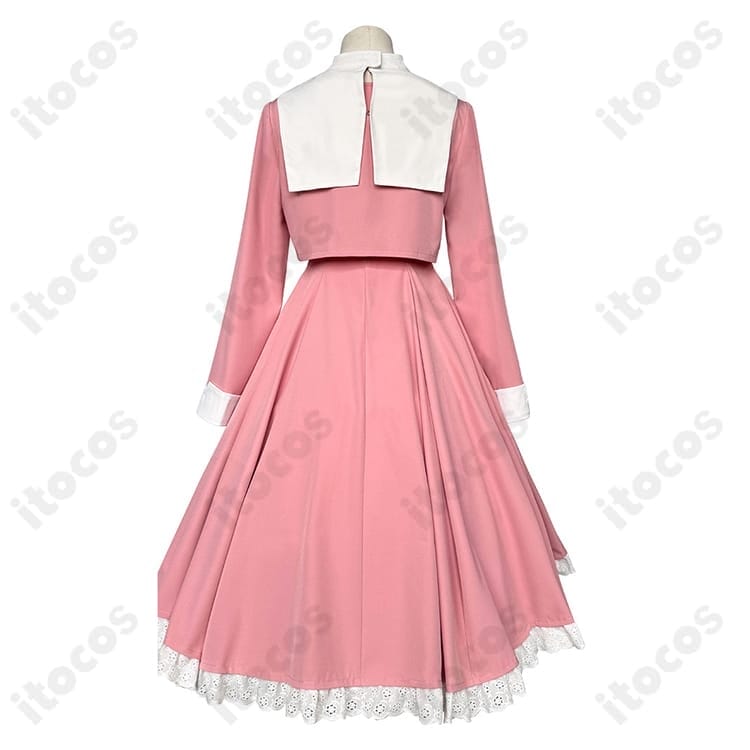 カードキャプターさくら 大道寺知世 ピンクワンピース 高再現コスプレ｜軽やかで撮影向け・送料無料 - 2枚目の画像